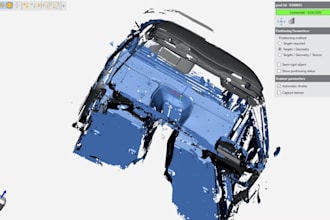 do 3d scan to cad automotive parts, brackets, housings, panels and body trim
