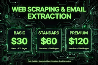 extract emails from websites using python automation