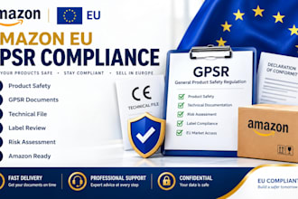 prepare amazon eu gpsr compliance documents and safety files