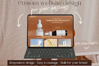 design a modern, professional and user friendly website