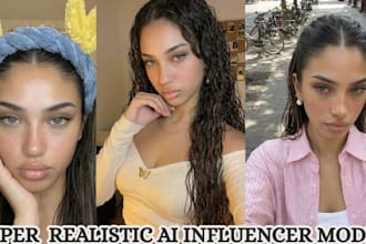 create realistic ai influencer ai model train flux or sdxl lora comfyui workflow