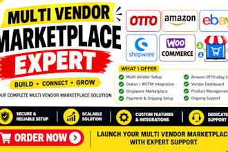 design multivendor marketplace domkan wcfm woocommerce shopware amazon otto ebay