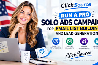 run a pro solo ads campaign for email list building and lead generation