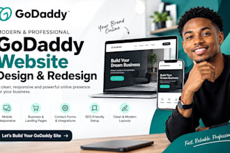 build godaddy website design godaddy website redesign website godaddy SEO
