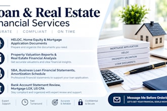 provide avm property valuation reports and real estate financial analysis