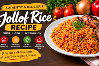 create an authentic and delicious jollof rice recipe
