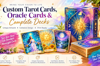 design custom game cards, playing cards and complete card games