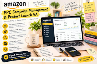 be your professional amazon PPC campaign manager and product launch expert