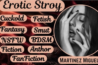 write custom erotic story, smut, nsfw, bdsm, cuckold, fanfiction for you