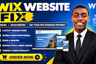 fix website issues, bugs, errors, and responsive problems