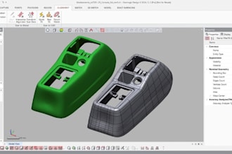 do scan to cad for car bumpers, diffusers, fenders, mirrors and trim parts cad