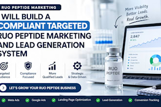 build a compliant targeted ruo peptide marketing and lead generation system