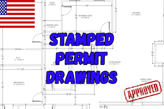 draw architectural permit drawings home addition plans house extensions