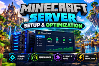 setup and optimize your minecraft server