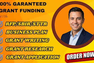 grant writing, grant proposal, grant research, business plan as grant writer