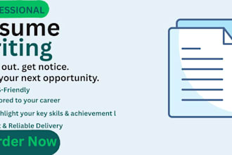 write a professional executive resume and ats optimized CV