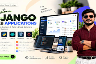 develop a custom django web application