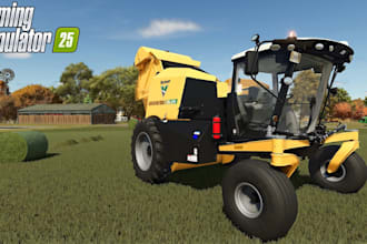 develop custom ats, ets2, truck simulator mods, farming simulator, fs22, farm