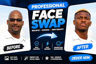 do face swap, head change and body replace in photoshop