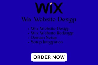 design a stunning, professional and seo optimized restaurant website on wix