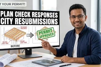 ca fl tx address city plan check comments and resubmit building permit drawings