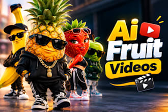 create viral ai fruit video, viral ai fruit video, tiktok ai talking fruit