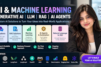 build ai, ml and gen ai solutions using python