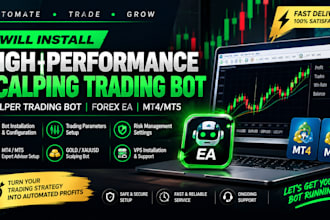 install high performance scalping trading bot, scalper trading bot
