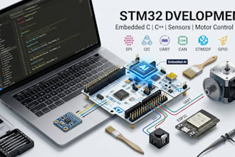 develop stm32 firmware embedded systems and ai solutions