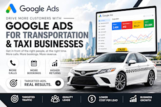 run google ads for transportation, trucking, logistics and chauffeur companies
