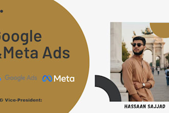run and manage facebook instagram and google ads compaigns
