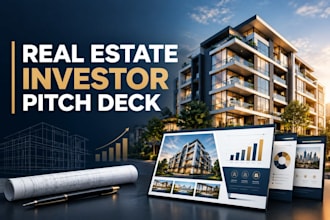 design a real estate investor pitch deck for funding