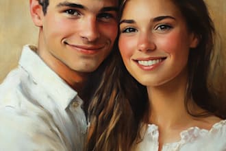 do a paint oil painting