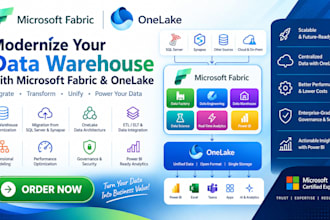 modernize your data warehouse with microsoft fabric and onelake