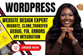 convert clone or transfer wix, weebly, webflow, squarespace to wordpress website