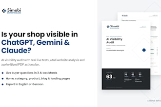 audit the ai visibility of your shop in chatgpt, gemini and claude