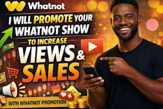 be your whatnot expert, promote your whatnot shows boost views and sales