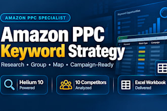 build a campaign ready amazon PPC keyword strategy