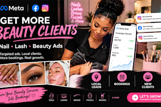 lash ads nail salon ads facebook ads beauty salon ads google ads lash leads