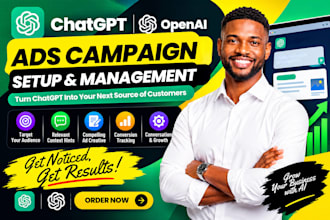 set up and manage chatgpt openai ads campaigns for business growth