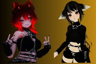 custom vrchat avatar anime avatar vr chat furry avatar vrc avatar nsfw furry vrm