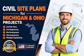 provide civil site plans for your michigan and ohio project