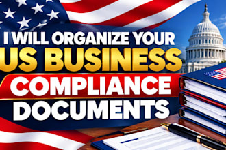 organize and prepare your US business compliance documents