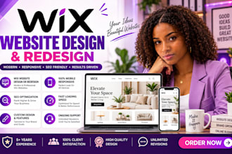 build wix website design website development wix website redesign wix SEO expert