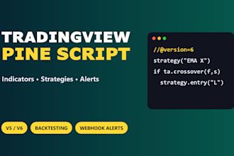 code tradingview indicator strategy pinescript pine script