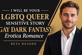 be your lgbtq queer sensitive story gay dark fantasy erotica romance beta reader