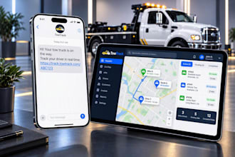 develop a towing app and dispatch software like honk