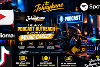 do podcast outreach to grow your music career