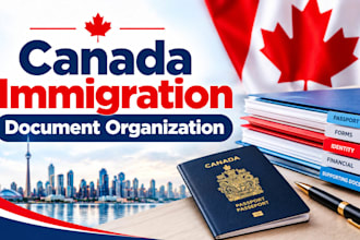 organize your canada immigration supporting documents