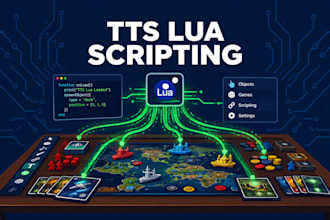 add lua scripting and automation to your tabletop simulator game